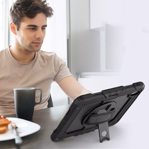 Tech-Protect Solid360 viedtālruņa apvalks iPad Air 11" 2024 - melns
