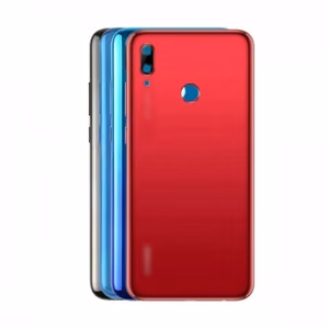 Aizmugurējais vāciņš Saderīgs ar Huawei P Smart 2019 Melns (ar camera lens) HQ