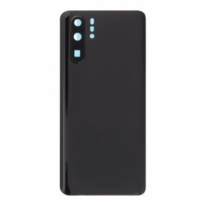 Aizmugurējais vāks Huawei P30 Pro ar kameras stiklu melns OEM