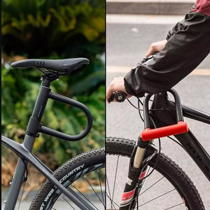 Rockbros RKS610-BK U veida velosipēda slēdzene - melna