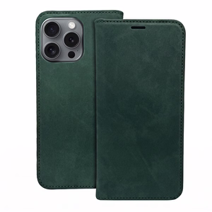 Smart Suede maciņš Honor 600 / Honor 600 Pro, zaļš