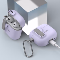 Tech-Protect plāns āķa apvalks AirPods 4 - violets