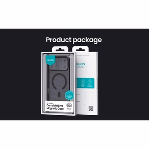 Nillkin CamShield Pro maciņš Xiaomi Redmi Note 15 Pro+ 5G/Poco M8 Pro 5G melns
