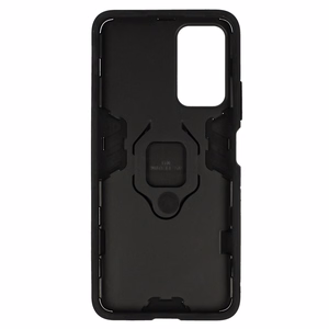 Viedtālruņa apvalks Ring Armor Case for Xiaomi Poco M4 Pro 5G - melns