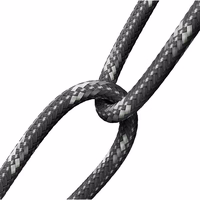 ENERGEA Kabelis Nyloflex USB - LightningCharge and Sync C89 MFI 1.5m melns/black