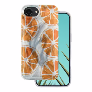 Ultra Trendy Summer maciņš iPhone 16e / 17e oranžs