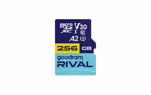 GOODRAM RIVAL M2AA 256 GB MicroSDXC V30 A2 UHS-I U3 + adapter (GGSM2AA-2560R12)