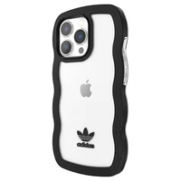 Adidas OR Viedtālruņa apvalks Wavy iPhone 13 Pro /13 6.1" melna-caurspīdīga/melna-caurspīdīga 51900