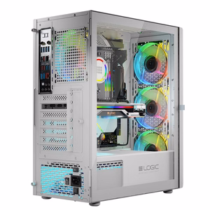 Logic ARAMIS ARGB MINIDI USB 3.0 datora korpuss, balts