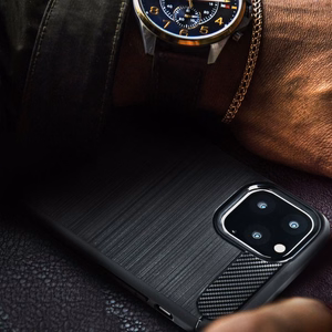 Case for Samsung A71 Carbon black
