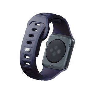 3mk silikona siksniņa Apple Watch, 38/40/41/42 mm, pelēks, mazais izmērs