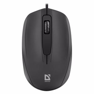 MOUSE DEFENDER ALPHA MB-507 OPTICAL 1000dpi 3P melns SILENT CLICK