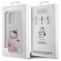 Hello Kitty Šķidrais Spīdums Sweet Kitty Bows Magnētiskais iPhone 16 Pro Viedtālruņa apvalks - Balts