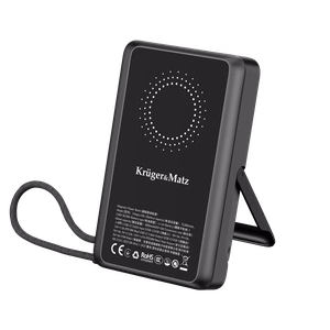 Kruger&Matz ārējais akumulators, 10000 mAh, Li-Polymer, QC un PD, CCC sertifikāts Āzijas valstīm