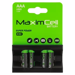 MaximCell щелочные батарейки LR03 AAA — 4 шт.
