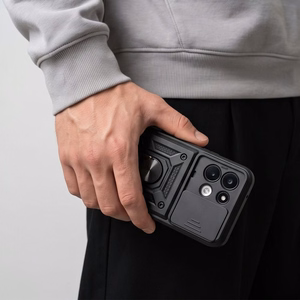 Tech-Protect CamShield Pro maciņš Xiaomi Redmi 17 4G / 5G, melns