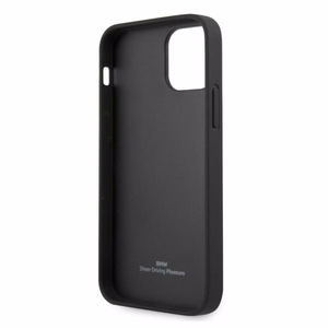 BMW Leather Curve Perforate Case for iPhone 12 / iPhone 12 Pro - Red