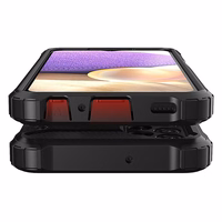 Hibrīds bruņu apvalks Samsung Galaxy A73 melns