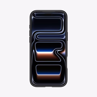 Spigen Ultra Hybrid MagSafe macins priekš iPhone 17 Pro - Melns un oranzs