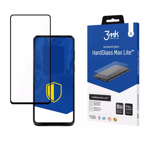 Rūdītais 9H 3mk HardGlass Max Lite aizsargstikls Motorola Moto G23 viedtālrunim