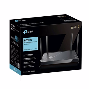 TP-Link Archer BE230 bezvadu maršrutētājs 2.5 Gigabit Ethernet divjoslu (2.4 GHz / 5 GHz) melns