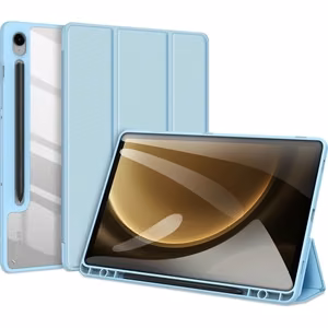 Dux Ducis Toby planšetdatora apvalks ar vāku un statīvu Samsung Galaxy Tab S9 / S9 FE - zils