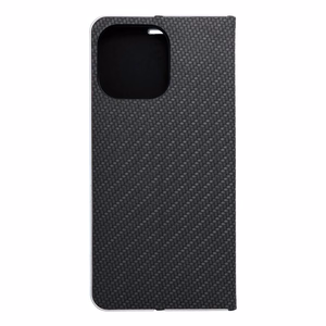 LUNA Book Carbon viedtālruņa apvalks IPHONE 16 Pro Max melns