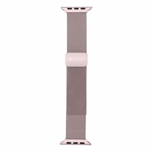 FORCELL F-DESIGN FA14 magnētiskā nerūsējošā tērauda siksniņa APPLE pulkstenim 38 / 40 / 41 mm rozā