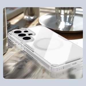 Nillkin Nature TPU Pro MagSafe saderīgs maciņš priekš Samsung Galaxy S26 Ultra balts