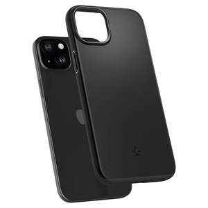 Spigen Thin Fit viedtālruņa apvalks iPhone 15 Plus - melns