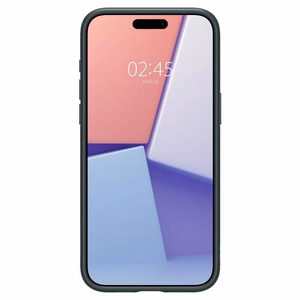 Spigen Liquid Air viedtālruņa apvalks iPhone 16 Pro Max - zaļš