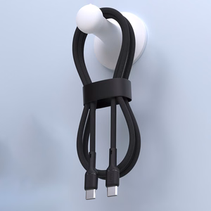 Dudao L9C Max 240W PD USB-C - USB-C kabelis 2m - melns