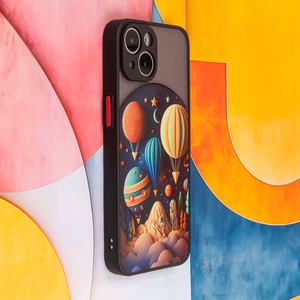 Ultra Trendy viedtālruņa apvalks Samsung Galaxy A14 4G / A14 5G Travel melns