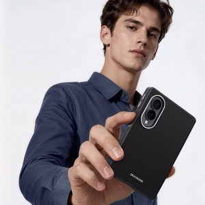 Dux Ducis Vyne vāciņš modelim Samsung Galaxy Z Fold 8, saderīgs ar MagSafe – melns