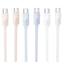 Kabelis USB-C uz USB-C Hoco 3A 60W 1 m X114 zils