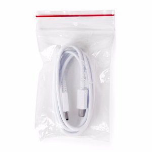 Samsung EP-DX310JWE USB-C - USB-C 3A 1.8m kabelis (lielapjoma – aizstājējiepakojums) – balts