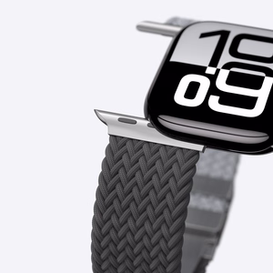 Set of 2 AmazingThing Blend Band for Apple Watch 45/46/49mm - Grey-Black/Grey