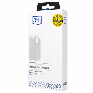 3mk Silicone Case for iPhone 15 Pro Max - Navy Blue