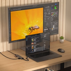 SATECHI adapteris HUB 7in1 Type C ST-P7SM kosmosa pelēks