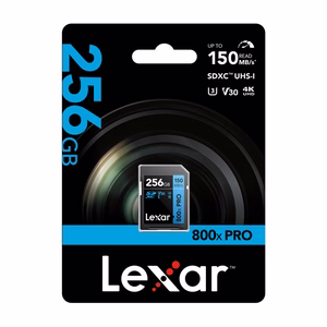 Lexar Professional 800x Pro SDXC 256GB atmiņas karte