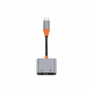 WiWU - Audio adapter LT10 Typ C uz Typ C + 3,5 mm
