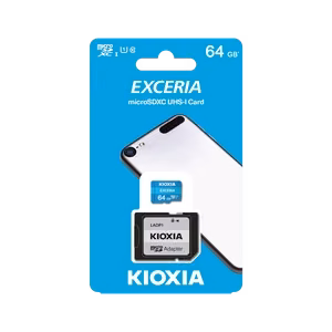 Kioxia Exceria atmiņas karte 64 GB MicroSDXC Class 10 UHS-I