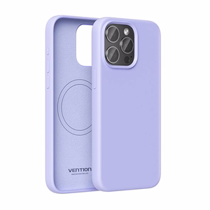 Vention KUFV0-40 силиконовый чехол для iPhone 15 Pro Max (фиолетовый)