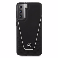 Mercedes Dynamic Line viedtālruņa apvalks Samsung Galaxy S21 - melns