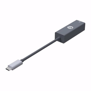 Adapteris Ethernet RJ45 (mātīte) uz Type C (tēviņš) Mophie adapteris pelēks