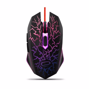Esperanza EGM211R pele labrocīga USB Type-A optiskā 2400 DPI