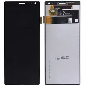 LCD screen Sony Xperia 10/Xperia XA3 ar touch screen melns original (used Grade A)