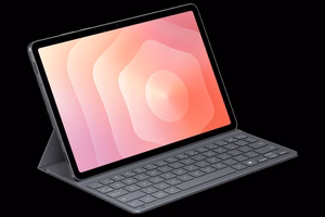 DX730UB plāns grāmatas tipa maciņš ar tastatūru Samsung Galaxy Tab S11, melns