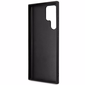 Guess GUHCS23L4GMGGR S23 Ultra S918 pelēks/pelēks cietais apvalks 4G Liels Metāla Logotips