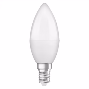 Osram Parathom Classic B E14 – 4.9 W LED spuldze, silti balta